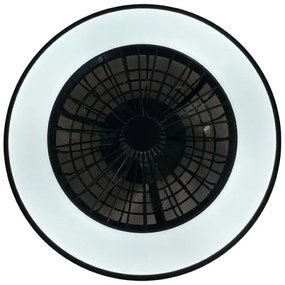 LED Stropné svietidlo s ventilátorom OPAL LED/48W/230V + diaľkové ovládanie