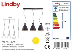 Lindby Lindby - Luster na lanku IBU 3xE27/60W/230V LW1096