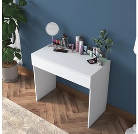 Pracovný stôl RANI 90x76,8 cm biela