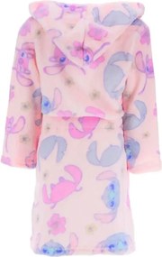 Dievčenský župan s kapucňou Lilo &amp; Stitch, EU 104 Ružová