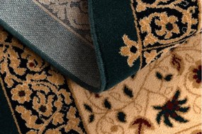 Koberec oválny POLONIA VITRÁŽ smaragd