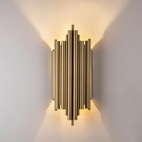 Nástěnná lampa Reis zlatá