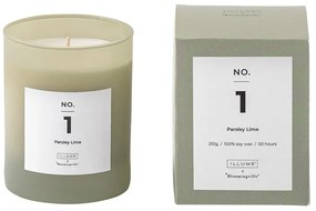 Vonná sviečka doba horenia 50 h No. 1 Parsley Lime – ILLUME x Bloomingville