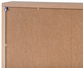 Kúpeľňová závesná skrinka BALI biela so zrkadlom 80 cm