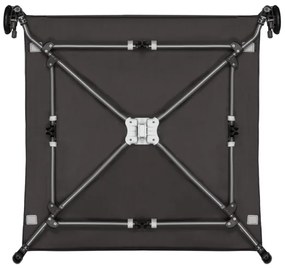 Lionelo - Hracia ohrádka BONNIE Sivá Scandi