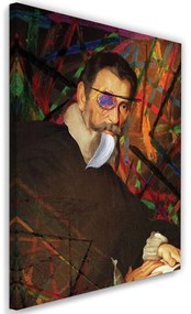 Gario Obraz na plátne Poškriabaný portrét - Jose Luis Guerrero Rozmery: 40 x 60 cm