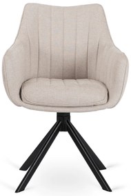 PROXIMA.store - Čalúnená otočná stolička MUMBAI FARBA: hnedá