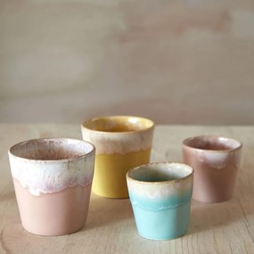 Svetlomodrá kameninová šálka na espresso Costa Nova Grespresso