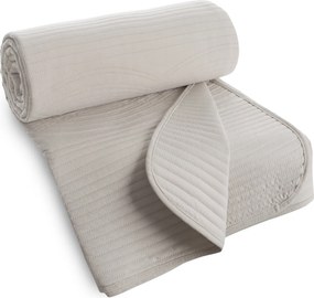 PREHOZ NA POSTEĽ VELVET2 170X210 CM KRÉMOVÝ