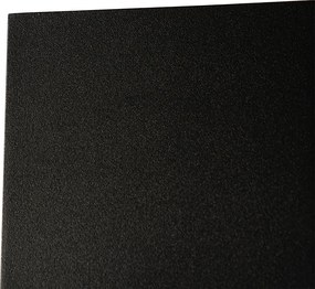 Sada 2 nástenných svietidiel čiernych so stmievačom nabíjateľných - Joris