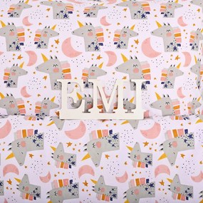 Obliečky detské bavlnené Unicorn EMI: Štandardný set jednolôžko obsahuje 1x 140x200 + 1x 70x90