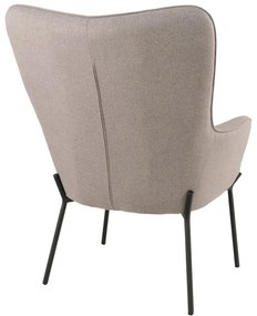 Svetlosivé kreslo ušiak Glasgow – House Nordic