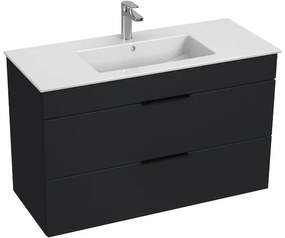 Jika Cube umývadlo so skrinkou 98 cm antracitová H4536521763521
