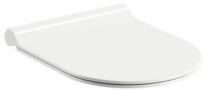 WC doska Ravak Chrome duroplast biela X01550