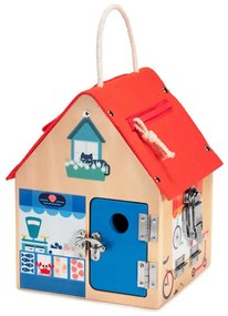 Lilliputiens - drevený domček so zámkami