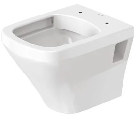 Duravit DuraStyle - Závesné WC Compact, Rimless®, biela 2571090000