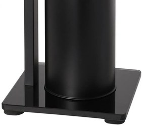 Erga Luki, držiak na toaletný papier a WC kefu 2v1, čierna matná, ERG-YKA-P.LUKI-FB