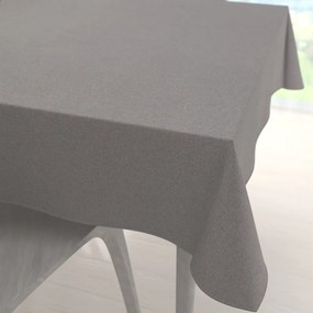 Biante Veľký dekoračný štvorcový obrus BKR-503 Sivý režný 250x250 cm
