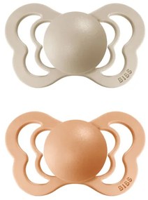 BIBS Couture cumlíky z prírodného kaučuku veľkosť 1: Vanilla/Peach