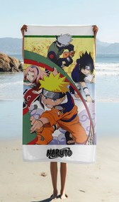 Jerry Fabrics Bavlnená froté osuška 70x140 cm - Naruto