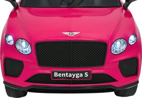 Ramiz Bentley Bentayga S elektrické autíčko pre deti ružové