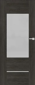 DRE Aura interiérové dvere auri ľavé 80 cm brest antracit AURA3JA80L