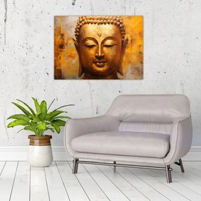 Obraz - Budha, olejomaľba (70x50 cm)