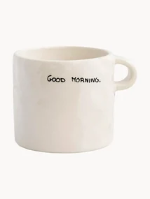 Ručne maľovaná šálka Good Morning