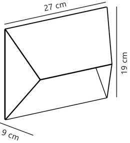 Nordlux - Vonkajšie nástenné svietidlo PONTIO 2xGU10/25W/230V IP54