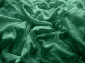 Plachta mikroplyš SOFT 180x200 cm tmavozelená