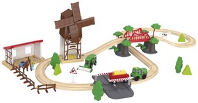 Playtive Drevená železnica hasiči/sedliacky dvor (sedliacky dvor)  (100367566)