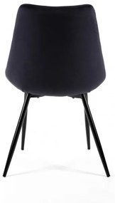 Set dvoch jedálenských stoličiek SJ.0488 čierne