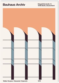 Plagát Bauhaus Archiv