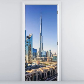 Fototapeta na dvere - Dubajské ráno (95x205cm)