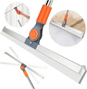 Teleskopická stierka strieborná