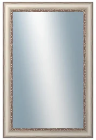 DANTIK - Zrkadlo v rámu, rozmer s rámom 40x60 cm z lišty PROVENCE biela (2652)