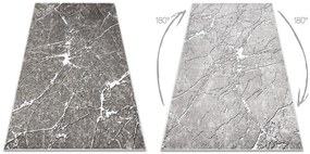 Moderný koberec MATEO 8036/944 Mramor, sivo - béžový