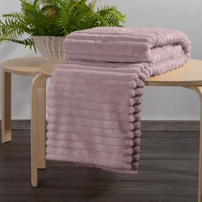 DEKA Z MIKROFLANELU SOFT 170X210 CM PÚDROVÁ