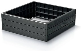 Vyvýšený záhon BASE 75x75 cm, plastový