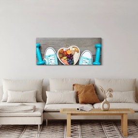 Obraz - Zdravá kondícia (120x50 cm)