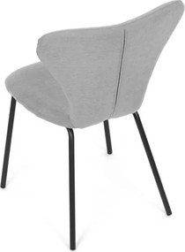 Jedálenská stolička strieborná CT-S8010 SIL2