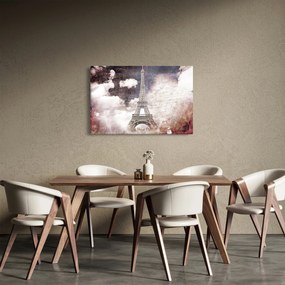 Obraz - Eiffelova veža, Paríž, Francúzsko (90x60 cm)