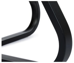 Okrúhly konferenčný stolík s doskou v dubovom dekore v prírodnej farbe ø 80 cm Cesura – Unique Furniture