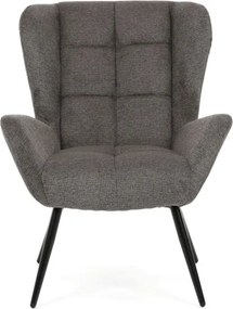Kreslo sivé AK-H9206 GREY2