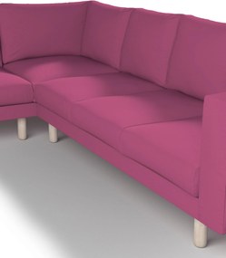 Norsborg poťah na rohovú sedačku - 5 os. farba produktu ružová látka zapletaná