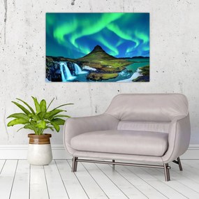 Obraz - Kirkjufell, Island (90x60 cm)