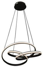 LED Stmievateľný luster na lanku LED/85W/230V 3000-6500K pr. 49 cm + diaľkové ovládanie