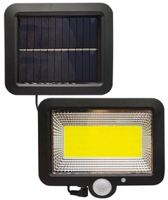 Polux LED Solárny reflektor so senzorom DUO LED/1W/3,7V IP44 SA1813
