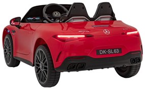 Elektrické autíčko Mercedes Benz AMG SL63 - červené