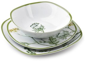 Porcelánová jedálenská súprava Village Dill sada 18ks